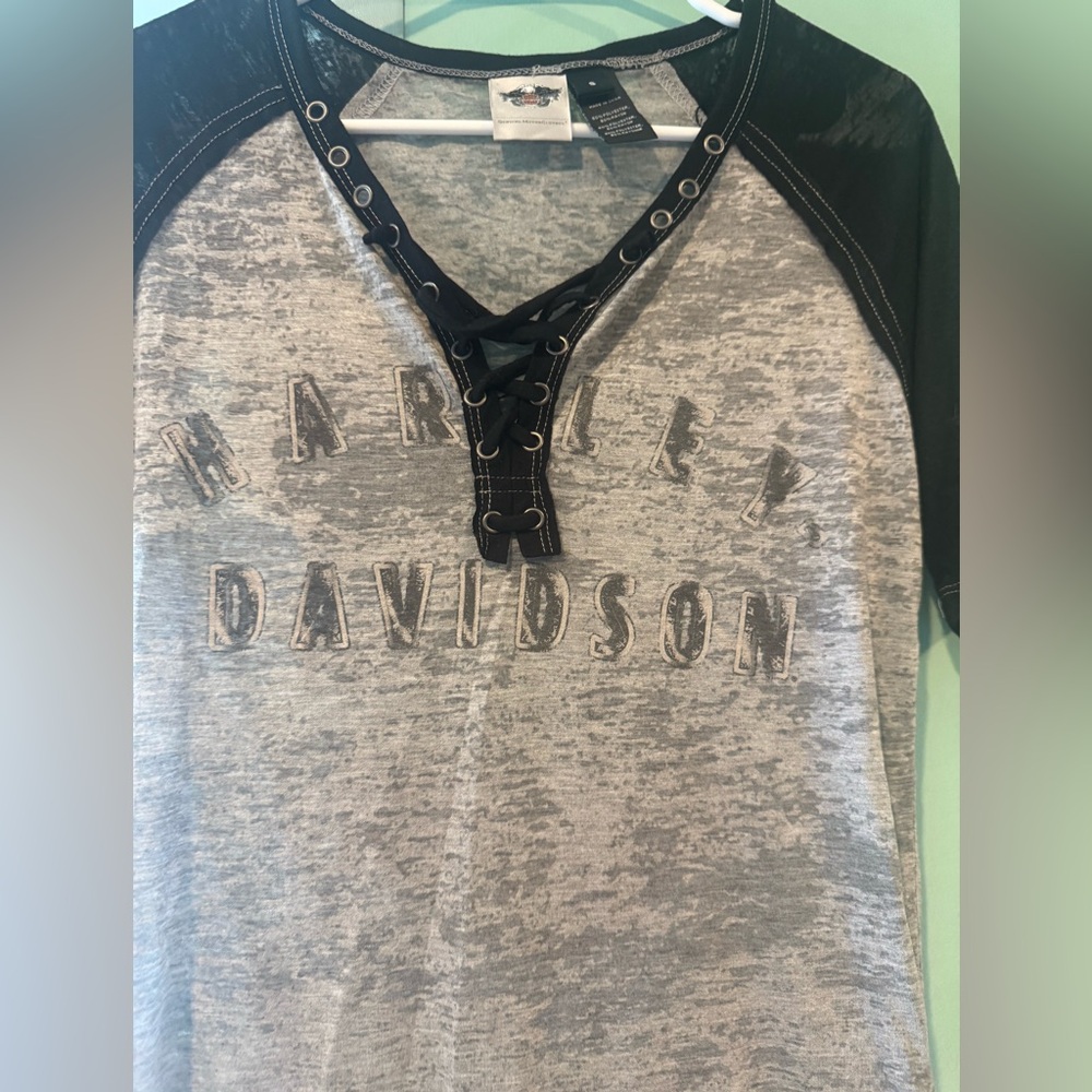Harley-Davidson Genuine Gray T-Shirt size small - Picture 4 of 6